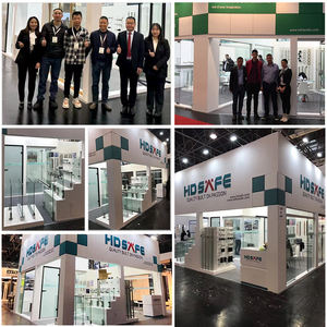 Barandilla Moderna para Terraza, Canal en U Inferior <span class=keywords><strong>de</strong></span> Aluminio, Base en U, Barandilla <span class=keywords><strong>de</strong></span> Vidrio para Balcón, Escalera, Valla Exterior Negra, Sistema <span class=keywords><strong>de</strong></span> Pasamanos <span class=keywords><strong>de</strong></span> Vidrio - Product Image 6