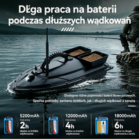Bateau à appâts RC Flytec 2011-5, 500 m, double moteur, bateau à appâts intelligent pour la pêche sur glace, la pêche à la carpe, bateau à appâts avec capteur