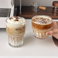 Vente en gros de verres à café blancs australiens empilables et robustes, pour café glacé, Americano, Cold Brew, Latte, jus et desserts