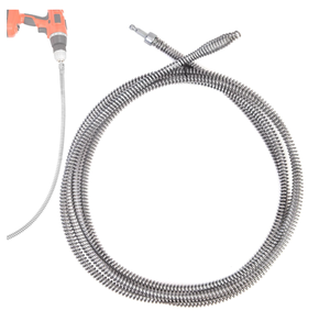 Sturalavandini Elettrico da 3 Metri, Resistente, Compatibile con Trapani Elettrici, Raccogli Capelli, Spirale per Scarichi - Product Image 1