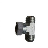 Raccord hydraulique droit sur mesure multi-spécifications en acier au carbone et acier inoxydable, adaptateur scellé