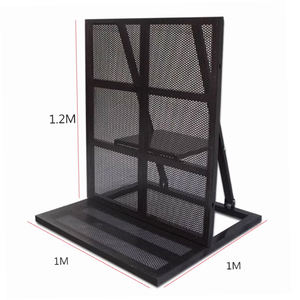 बिक्री/कॉन्सर्ट मोजो बैरिकेड/धातु चरण बाधा के लिए भीड़ नियंत्रण बाधा को तह करना - Product Image 6