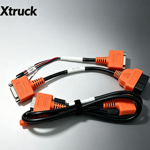Xtruck M1 Professional Motorcycle Diagnostic Scanner Full Set, Moto Fault Code Reader with Main Unit, Test Cables, Power <b>Adapter</b> - Product Image 4