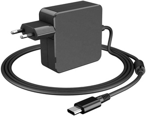 Caricabatterie Universale USB C 45W 65W per Laptop, Adattatore di Alimentazione Tipo-C <span class=keywords><strong>a</strong></span> Ricarica Rapida Compatibile con Lenovo, ASUS, Samsung <span class=keywords><strong>Galaxy</strong></span> - Product Image 1