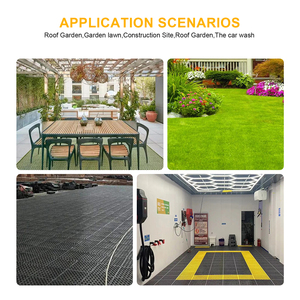 Thân thiện với môi 30mm HDPE thoát nước Hội Đồng Quản trị Đen polyethylene nhựa cho tầng hầm mái thoát nước Lọc Lớp đào đắp sản phẩm - Product Image 6