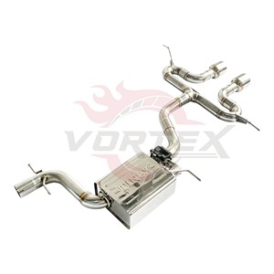 ท่อไอเสียสแตนเลสแบบมีวาล์ว Vortex Sport Sound สำหรับรถยนต์ Volkswagen Golf MK6 Catback Exhaust - Product Image 4