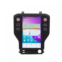 Sistema de Navegación GPS Inteligente con Control por Voz Android de 11.8 Pulgadas Compatible con Ford Mustang 2013-2020, Pantalla IPS con Tecnología Qualcomm