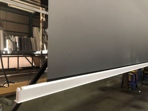 Écran de projection motorisé pour plafond Ultra HD 4K, 72-150 pouces, 16:9, écran de <span class=keywords><strong>cinéma</strong></span> maison électrique encastré UST CBSP ALR - Product Image 2