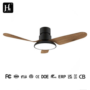 Ventilateur de plafond LED, nouveau design, faible bruit, moteur DC, fonction de réglage de la minuterie, fonction mémoire, ventilateur de plafond élégant avec lumière - Product Image 4