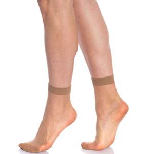 Chaussettes courtes pour femmes DB à imprimé floral, 15 deniers, en soie respirante, pour usage quotidien, été, taille unique - Product Image 4