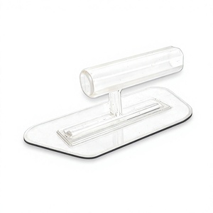 Espátula de Plástico ABS Moldeada en una Sola Pieza, Raspador para Yeso Veneciano, Herramienta para Acabado de Paredes con Textura - Product Image 1
