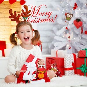 Bolsa de Regalo de Felpa Personalizada para Niños, Artículos de Fiesta para Promoción de Dulces Navideños, para Empresas - Product Image 6
