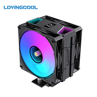 LOVINGCOOL En stock Refroidisseur d'air pour CPU 120 mm Dissipateur de chaleur Ventilateurs de boîtier PC Expédition rapide Échantillon disponible Vente en gros Usines OEM