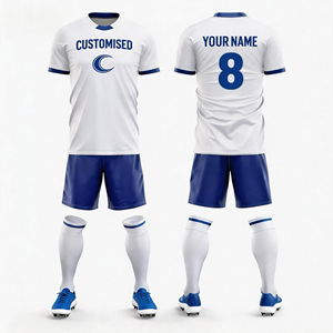 Uniforme de Fútbol Personalizado para Equipo Nacional Adulto, <span class=keywords><strong>Ropa</strong></span> de Precalentamiento de Secado Rápido, Diseño Boxy, OEM, 2026 World Club - Product Image 1