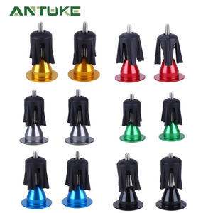 Tapones de manillar de aleación de aluminio para bicicleta, tapas finales duraderas azules de 22,2mm para bicicletas de carretera - Product Image 3