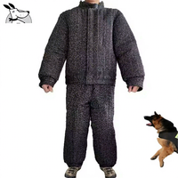 Combinaison de protection anti-morsure pour l'entraînement des chiens, en lin, résistante aux déchirures, avec tailles et couleurs personnalisées