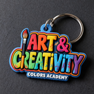 थोक कस्टम 2 डी/3 डी नरम रबर पीपी कुंजी चेन और व्यक्तिगत लोगो वाटरप्रूफ कस्टम आकार फैशन डिजाइन के साथ - Product Image 4