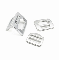 Boucle de réglage à glissière à boucle coulissante en acier métallique personnalisé 18KN 45mm pour ceinture de sécurité/sangle/harnais de sécurité