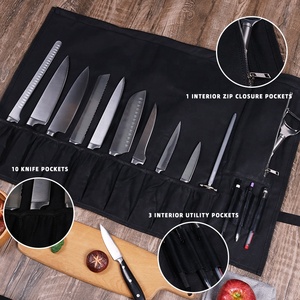 CHANGRONG Tùy Chỉnh Heavy Duty Sáp Vải Dao Cuộn Với Túi Zippered - Product Image 4