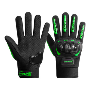 Gants de moto tactiques à doigts complets, antidérapants, résistants à l'usure, compatibles avec les écrans tactiles, coque rigide de protection - Product Image 6
