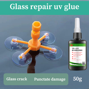 Pegamento UV sin rastro <span class=keywords><strong>para</strong></span> reparación de vidrio de ventana de coche, reparación de pegamento UV, reparación de grietas de parabrisas, adhesivo UV - Product Image 2