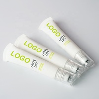 Tube d'applicateur de Massage en métal Tube vide d'emballage de crème pour les yeux cosmétique avec tête d'applicateur de boule en acier