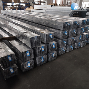 Tùy chỉnh mạ kẽm strut C kênh 41x41 hoặc 41x21 unistrut điện Ống dẫn ống rãnh đường sắt năng lượng mặt trời gắn hệ thống - Product Image 2