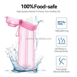 Bpa free tritan in plastica per bere bottiglia di acqua con baccello aromatizzato - Product Image 6