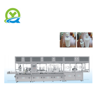 Ligne de production de solutions spécialisées pour le soin des lentilles de contact, dotée de machines de remplissage innovantes