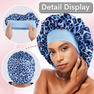 Vente en gros à bas prix de <span class=keywords><strong>bonnet</strong></span> de <span class=keywords><strong>cheveux</strong></span> en satin <span class=keywords><strong>bonnet</strong></span> de <span class=keywords><strong>nuit</strong></span> <span class=keywords><strong>bonnet</strong></span> élastique à large bande en satin pour femmes <span class=keywords><strong>cheveux</strong></span> <span class=keywords><strong>bouclés</strong></span> - Product Image 2