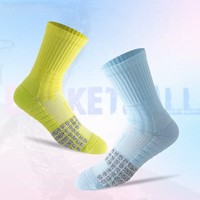 Printemps été hommes Elite professionnel basket-ball chaussettes d'entraînement anti-dérapant fil serviette bas pratique haut tricoté