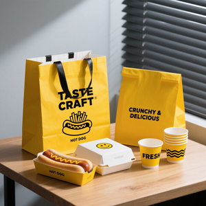 Nhà Máy Bán buôn Takeaway bao bì thực phẩm để đi Burger Hộp Tùy chỉnh khoai tây chiên phục vụ container cốm chiên gà hộp - Product Image 2