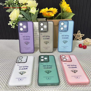 Bán Buôn Đồng Bằng Mỏng Mềm Rõ Ràng TPU Cover Quay Lại Trường Hợp Đối Với Infinix Lưu Ý 30 Pro Note40 Lưu Ý 40 Zero 30 5G Thông Minh 7 Hot 30 Chơi Trường Hợp - Product Image 5