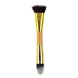 OEM Factory Directly Price Double Ended Vegan Contour Highlight Makeup Brush