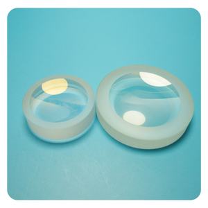 Lente de Enfoque Láser de Fibra Óptica CCJC, Diámetro 8mm, Distancia Focal 25mm, Asférica, <span class=keywords><strong>Plano</strong></span> Convexa, Menisco <span class=keywords><strong>Fresnel</strong></span>, Cristal Anti-Reflejante, Acromática - Product Image 2