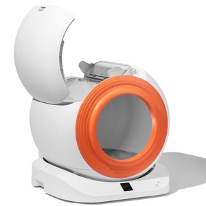 Oem Mèo Thông Minh hộp xả rác cho mèo con tự làm sạch nhựa thân thiện với môi trường với ứng dụng khử mùi/Điều khiển Wifi tiếng ồn thấp - Product Image 3