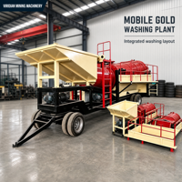 Nouvelle Offre 2026 : Usine de Lavage Mobile à Tamis Rotatif pour l'Or, Taux de Rendement Élevé, Machine d'Extraction d'Or pour Mines