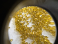 Abrasifs synthétiques monocristallins de médias de soufflage de diamant de HPHT aux prix bruts de diamant