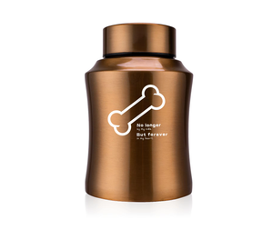 Памятный продукт для домашних животных, вечная любовь, нержавеющая сталь, чашка для урны, индивидуальный узор, чтобы запомнить любимого питомца - Product Image 2