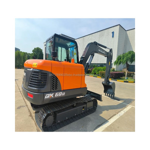 Excavadora Compacta de Construcción DEVELON DX60D de 6 Toneladas, de Alto Rendimiento y Totalmente Nueva, con Certificación EPA - Product Image 1