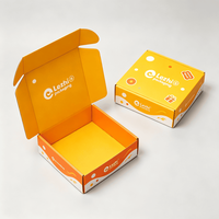 Cajas de Cartón Corrugado para Envío con Diseño de Impresión Personalizada, Cajas de Embalaje Ecológicas Compostables para Comercio Electrónico, Cajas de Correo
