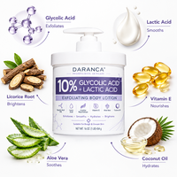 Lotion corporelle anti-âge biologique AHA, raffermissante, lissante, soin anti-rides, crème nourrissante AHA pour le corps
