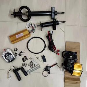 680W/800W Differential Gold Motor 48V EV Rear Full Set Axle Conversion Kit Open Body Vehicle Traction Motor Whole Kit - Product Image 3