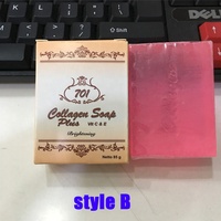Savon Éclaircissant Peau Noire Foncé Collagène Savon Blanchissant Plus Vit C & E Glycérine Pour Le Corps et Le Visage