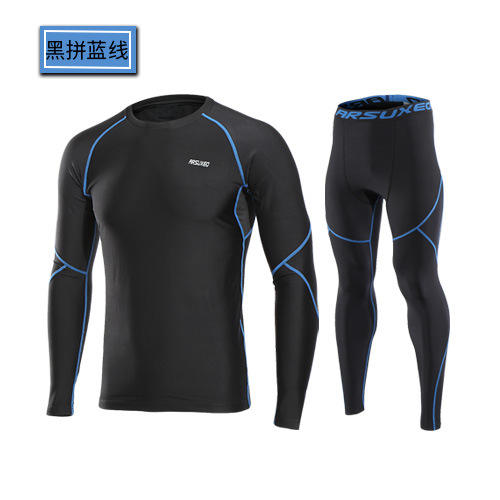 ดำ + น้ำเงิน