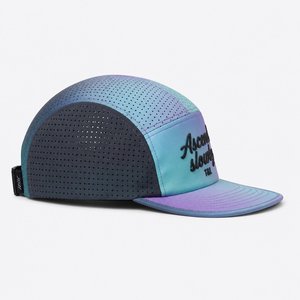 Custom Polyester Badge 5-Panel <b>Flat</b> Brim Adjustable Cap Waterproof Performance Fabric Outdoor Streetwear <b>Hat</b> for Men Women - Product Image 1