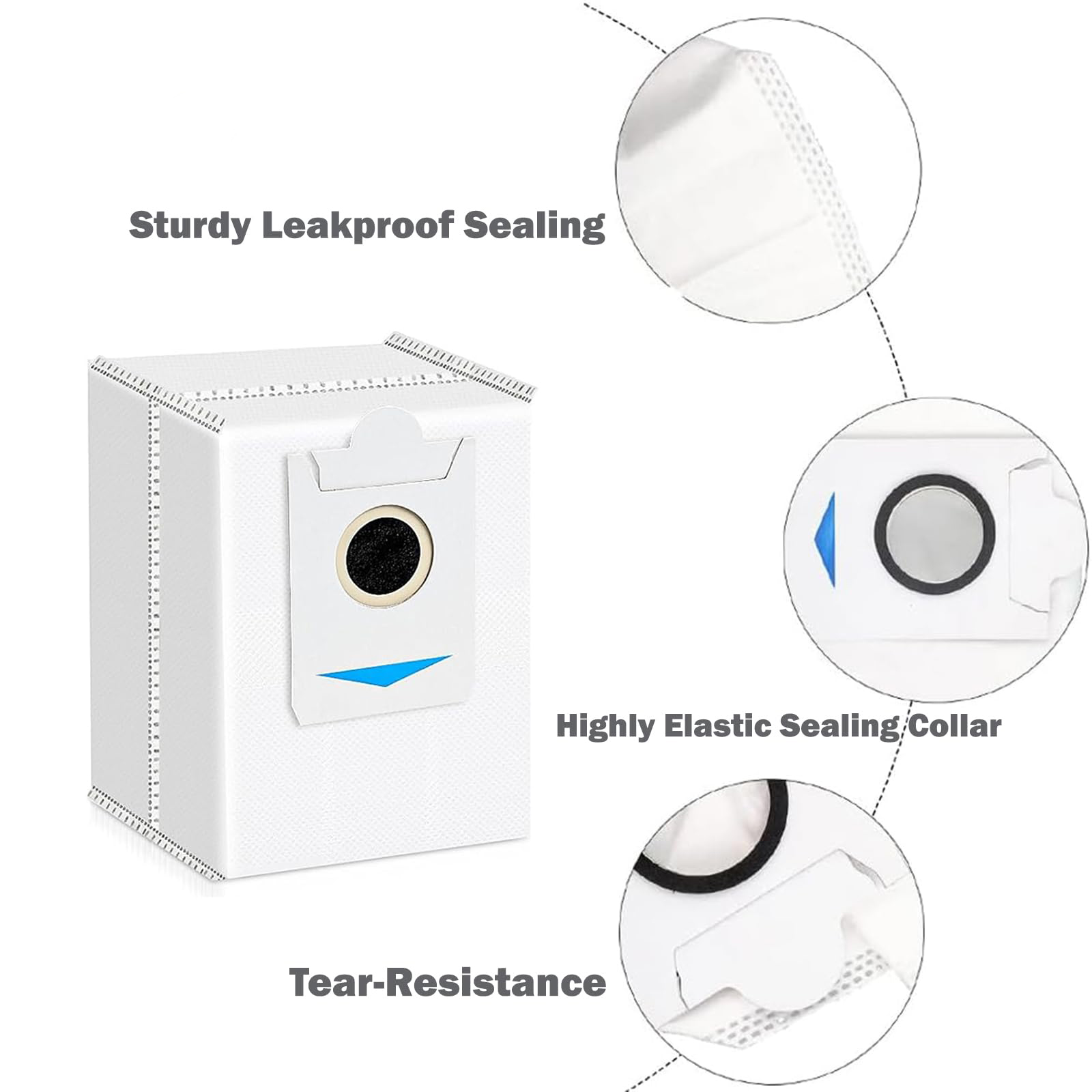 Автоматическая Замена вакуумного мешка для удаления грязи для Ecovacs Deebot X2/X2 Omni/X2pro запасные части для очистителя