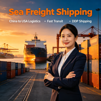 Transitaires Maritimes Efficaces Top 10 : Fret Port-à-Port DDP LCL+Express 15-25 Jours, Assurance Incluse, Chine-USA pour Entreprises Importatrices