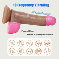 Dildo réaliste en silicone de 20 cm pour couples, sensation de peau naturelle, pour la masturbation