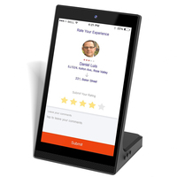 10 ''écran vertical de bureau en forme de L RK3562 Android 13 Menu tablette Android commentaires des clients écran tactile affichage publicitaire
